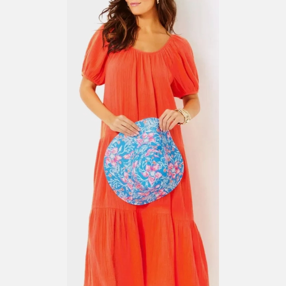 NWT Lilly Pulitzer Zemini Soft Crinkle Gauze Dress / Coverup